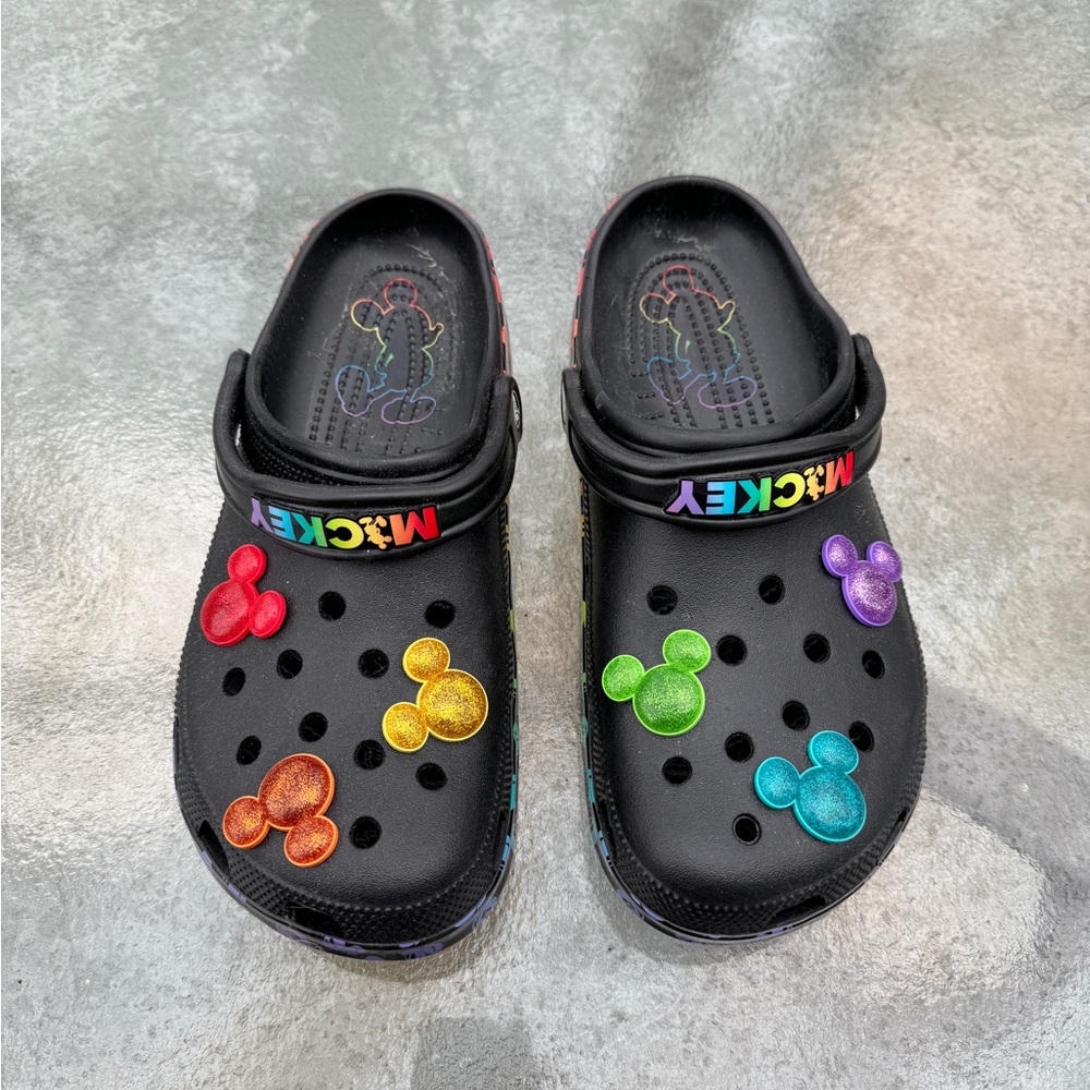 🏳️‍🌈MICKEY MOUSE PRIDE CROCS🏳️‍🌈